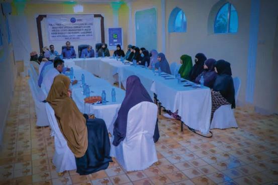 Women participating in a TCI workshop